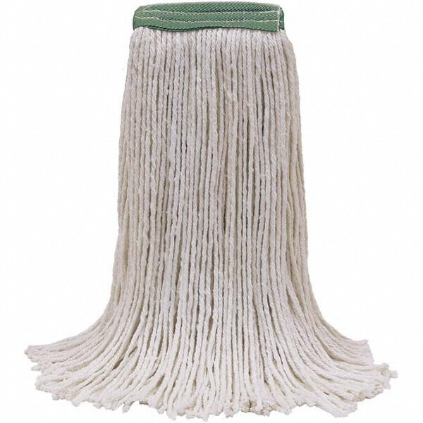 Wet Mop Cut: Side Loading, Medium, White Mop, Rayon