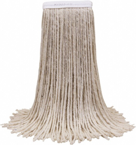 Wet Mop Cut: Side Loading, X-Large, White Mop, Cotton