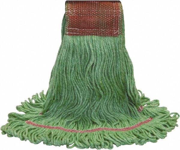 Wet Mop Loop: Medium, Orange Mop, Rayon & Synthetic