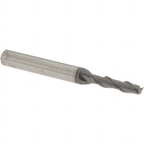 OSG 3182641 Square End Mill: 0.1614 Dia, 0.6457 LOC, 2 Flutes, Solid Carbide Image