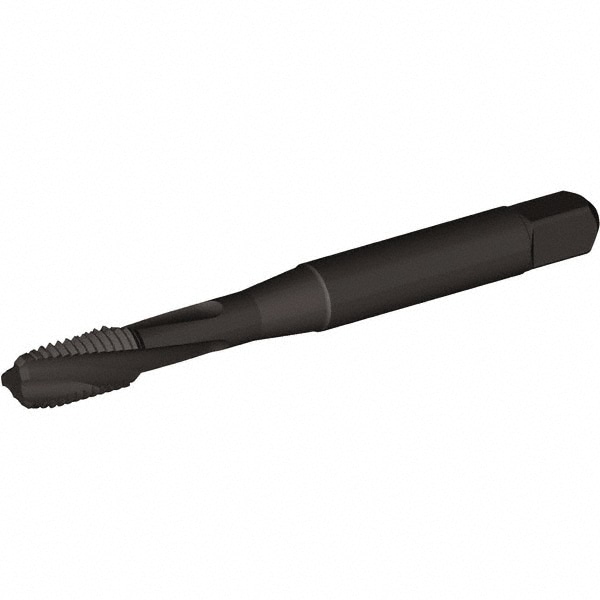 Spiral Flute Tap: M10x1.50 Metric, 3 Flutes, Plug, 6H Class of Fit, Cobalt, Nitride/Oxide Coated