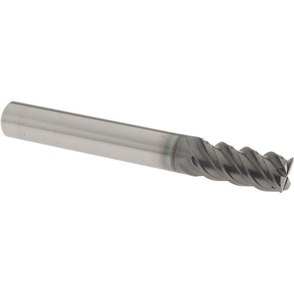 OSG 44450006 Corner Radius End Mill: 1/2" Dia, 1-1/8" LOC, 0.02" Radius, 4 Flutes, Solid Carbide Image