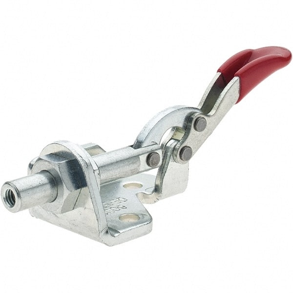 De-Sta-Co 6001 Standard Straight Line Action Clamp: 150.62 lb Load Capacity, 0.63" Plunger Travel, Flanged Base, Carbon Steel 
