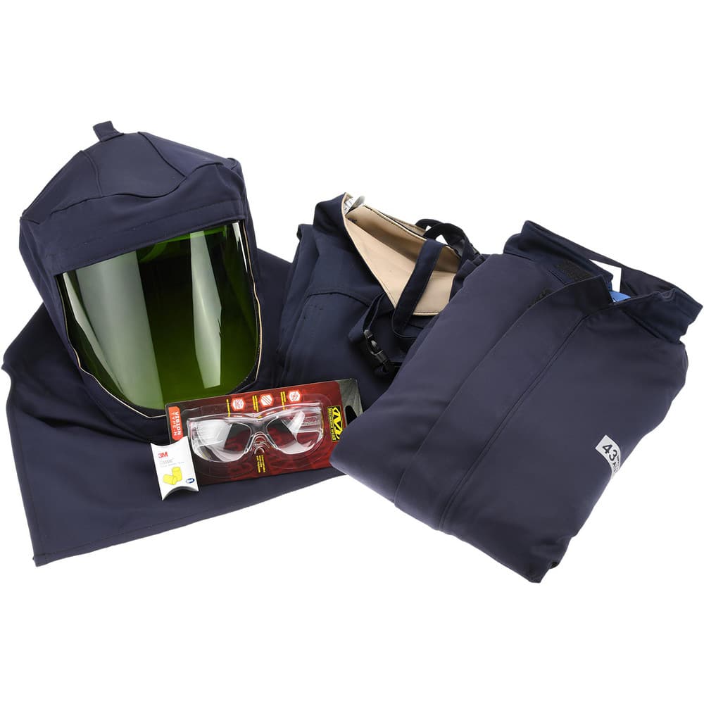 Arc Flash Clothing Kit: X-Large, Coat & Bib Overalls
