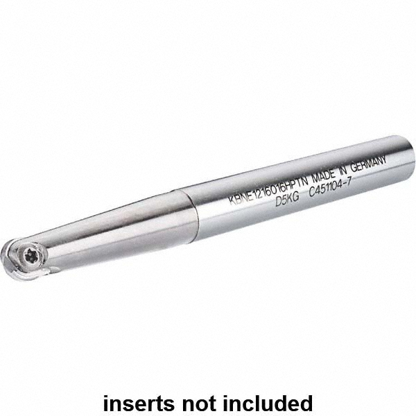 Kennametal Indexable Ball Nose End Mill 0.3937" Cut Dia, Solid Carbide, 5.9055" OAL MSC Direct