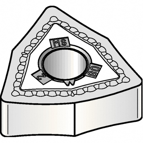 Kennametal 5090893 WNMG431MS KCU10 Carbide Turning Insert Image