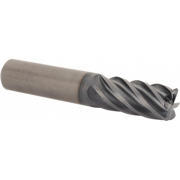 Kennametal 5030114 Corner Radius End Mill: 5/8" Dia, 1-5/8" LOC, 0.03" Radius, 6 Flutes, Solid Carbide Image