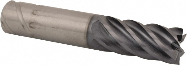 Kennametal 5351897 Square End Mill: 3/4 Dia, 1-1/2 LOC, 3/4 Shank Dia, 4 OAL, 6 Flutes, Solid Carbide Image