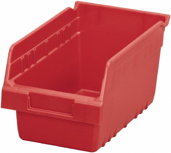 AkroMils 65/8" Wide x 115/8" Deep x 6" High Hopper Shelf Bin