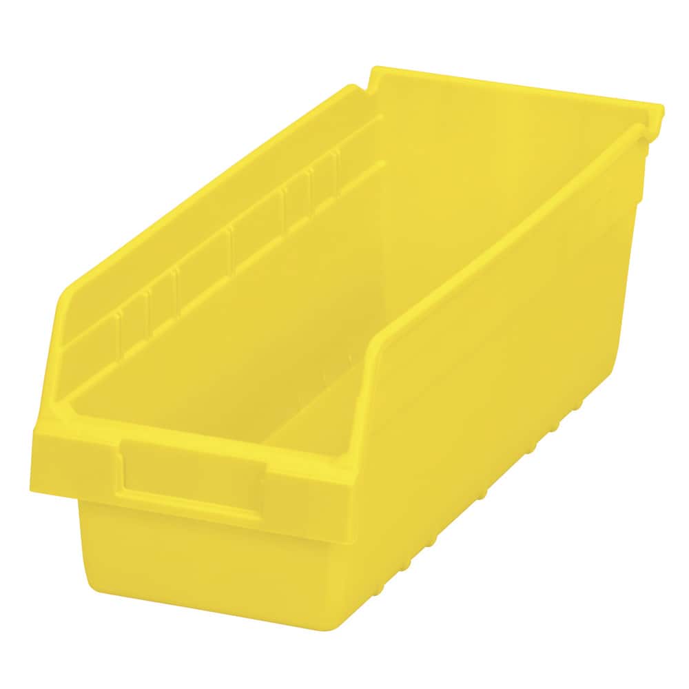 AKRO-MILS 30098yel Plastic Hopper Shelf Bin: Yellow 