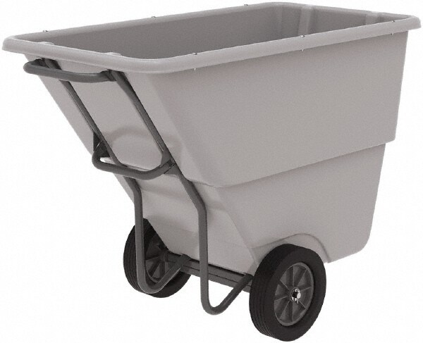 Plastic Basket Truck: 1/2 cu yd, 600 lb Capacity