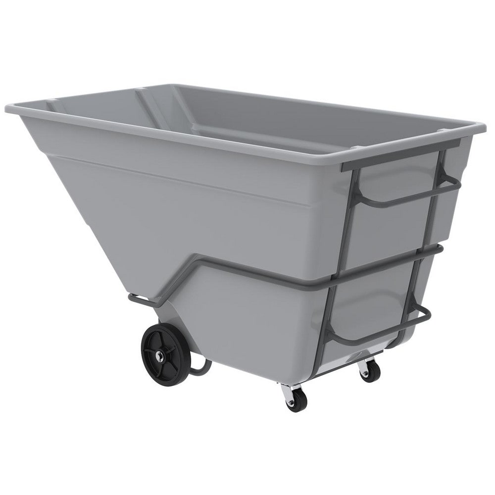 Plastic Basket Truck: 2 cu yd, 2,000 lb Capacity, 86" Deep