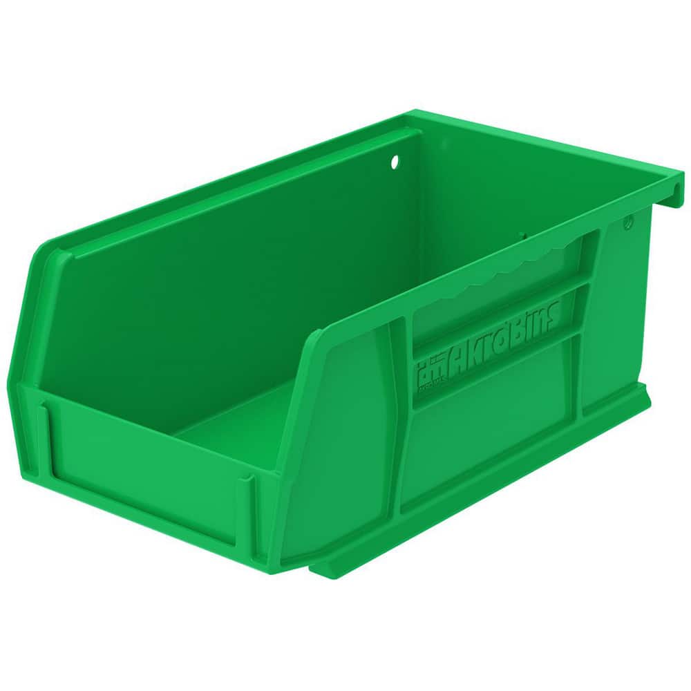 AKRO-MILS 30220green Plastic Hopper Stacking Bin: Green 