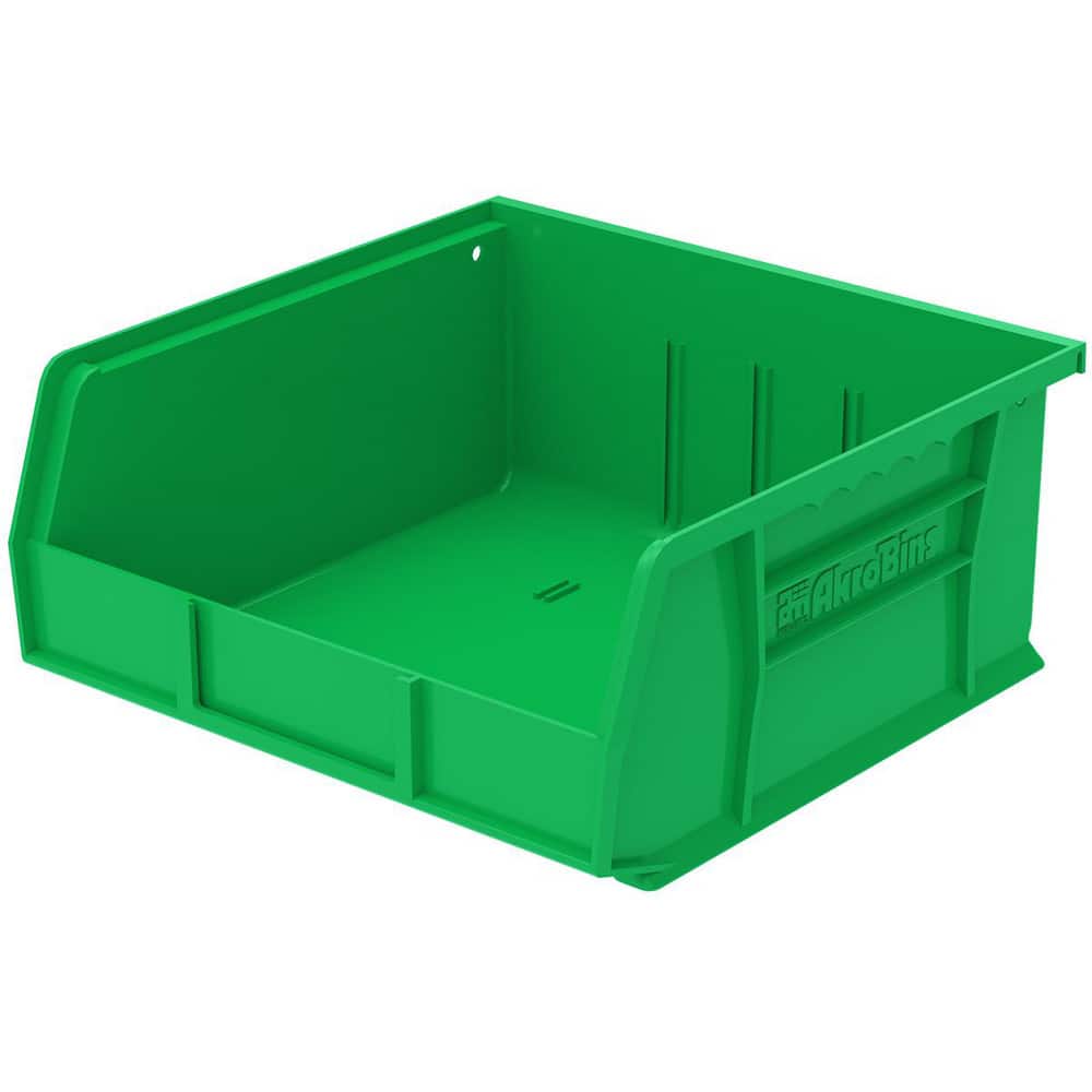 AKRO-MILS 30235green Plastic Hopper Stacking Bin: Green 