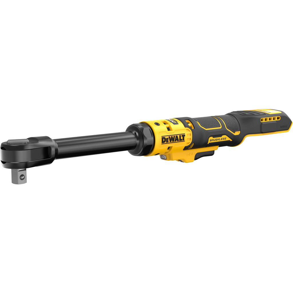DeWALT Cordless Impact Wrenches & Ratchets: Drive Size (Fractional Inch): 1/2; Voltage: 20.00; Handle Type: Pistol Grip | Part #DCF512EB
