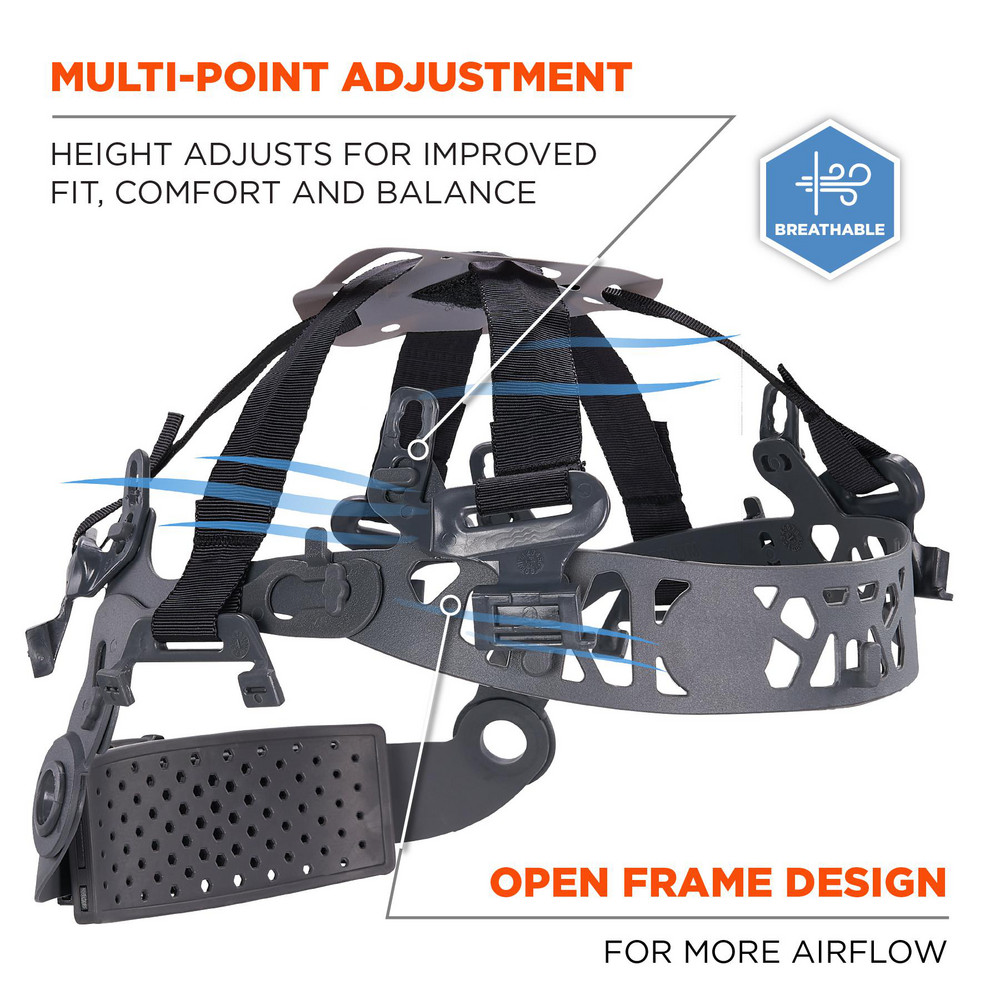 thumbnail image 2 of Artibetter Helmet Replacement Suspension 4 Point Ratchet Suspension Construction Hard Hat Liner Cap Insert Replacement Accessories 2 of 12