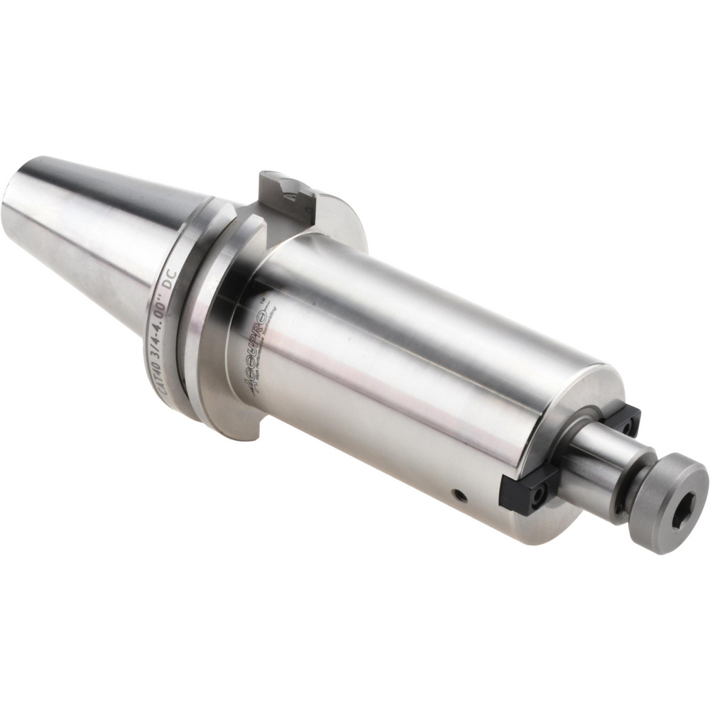 Shell Mill Holder: CAT40, Dual Contact Taper Shank, 0.75" Pilot