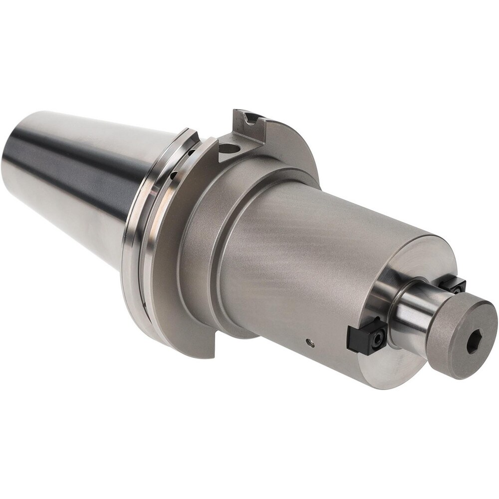 Shell Mill Holder: CAT50, Dual Contact Taper Shank, 1" Pilot