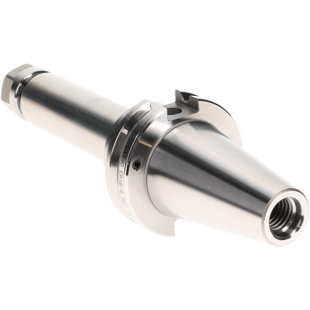 Collet Chuck: 0.5 to 10 mm Capacity, ER Collet, Dual Contact Taper Shank