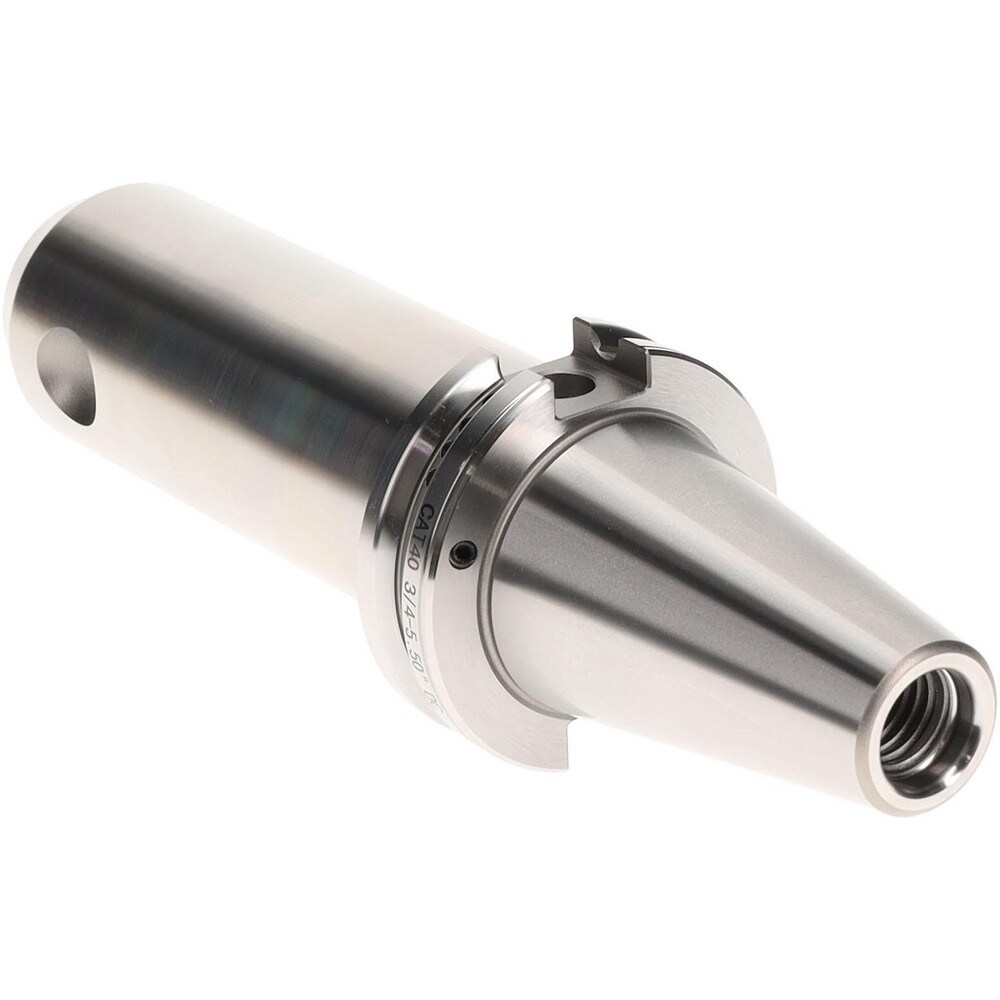 End Mill Holder: CAT40 Dual Contact Taper Shank, 3/4" Hole