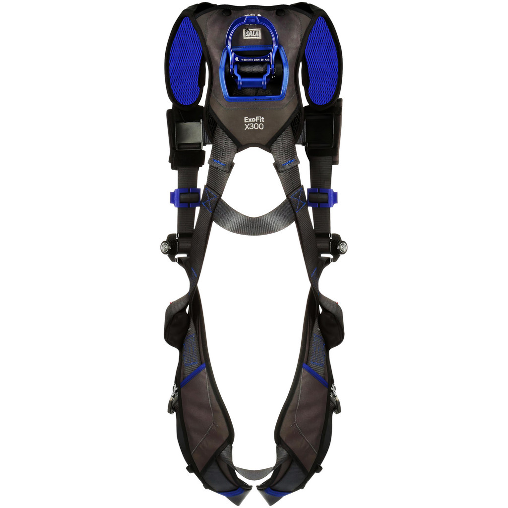 DBI/SALA | DBI-SALA Fall Protection Harness: 420.000 Lb, Vest Style, Size Small, for General Purpose, Back D-Ring - Quick-Connect Leg Strap