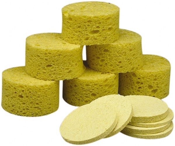 Pack of (12) 1-3/8" Long x 1" Wide x 1" Thick Scouring Sponges