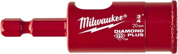 Milwaukee Tool 49-56-0515 Hole Saw: 3/4" Saw Dia, 1-1/2" Cut Depth Image