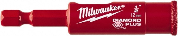 Milwaukee Tool 49-56-0511 Hole Saw: 1/2" Saw Dia, 1-1/2" Cut Depth Image