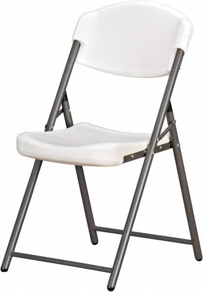 Pack of (4), 18-3/8" Wide x 5-1/4" Deep x 14-1/2" High, Plastic & Steel Standard Folding Chairs