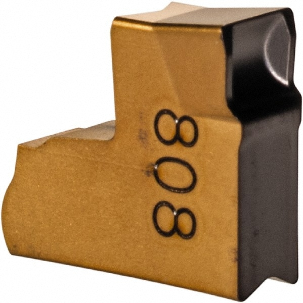 Cutoff Insert: TAGN3MF IC808, Carbide, 3 mm Cutting Width