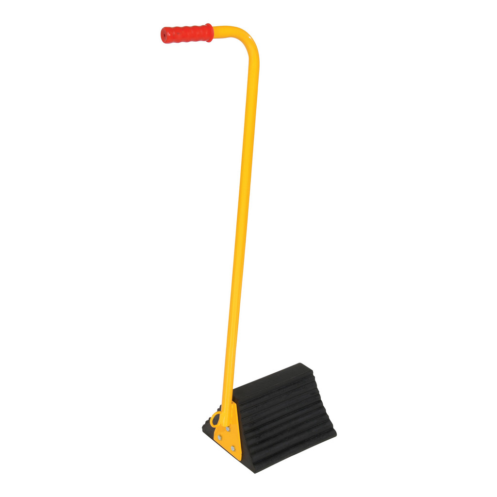 RWC-8-ERGO Rubber Wheel Chock-Handle- 8 x 9.25 x 36.56 in.