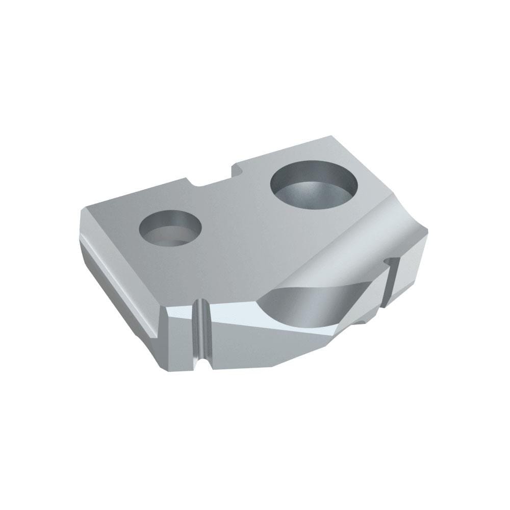 Allied Machine and Engineering 150N-.515 Spade Drill Insert: 33/64" Dia, Series 0, Cobalt, 132 ° Point Image