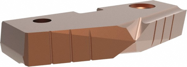 Spade Drill Insert: 74.00 mm Dia, Seat Size 5, Cobalt, 144 deg Point