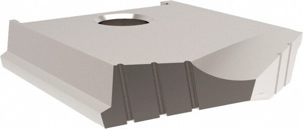 Spade Drill Insert: 1-7/32" Dia, Series B, Powdered Metal, 130 ° Point