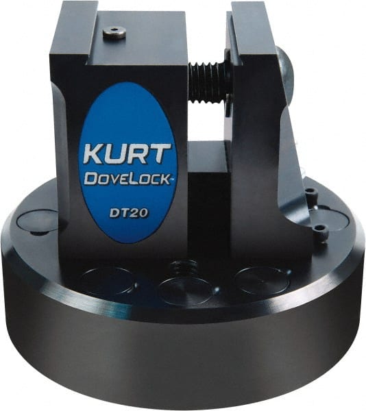 Kurt DT20 Modular Dovetail Vise: 2 Jaw Width, 2-1/2 Jaw Height, 1.65 Max Jaw Capacity 