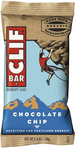 Energy Bar, Chocolate Chip, 12 Bars, 2.40 oz (68 g) Each