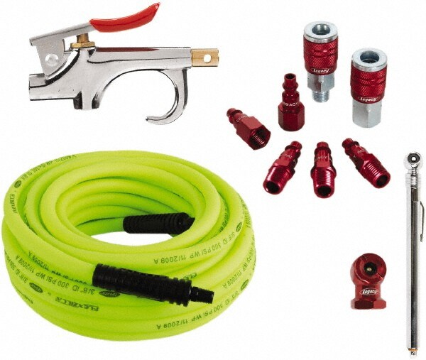 11 Piece Blow Gun & Hose Compressor Accessory Kit