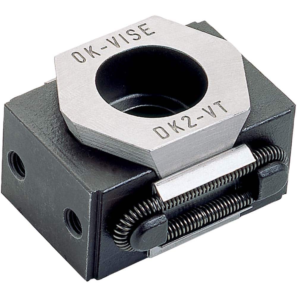 Wedge Clamps; Wedge Clamp Style: Vise ; Single/Double Wedge: Single ; Jaw Hardness: 30 - 34 ; Screw Thread Size: 5/16-18 in ; Features: Low-Profile Design; Three-Dimensional Machining
