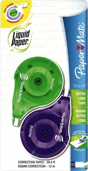 (Pack of 2), 4.2 mm x 12 m Correction Tape