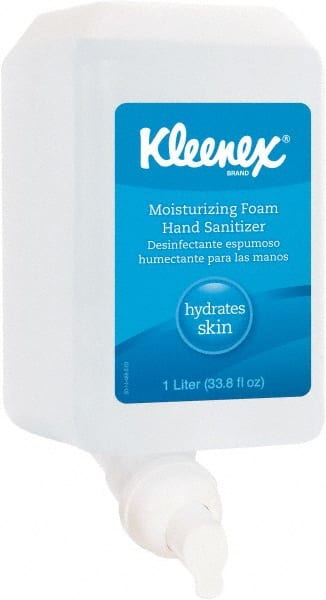Kleenex 91560 Hand Sanitizer: Foam, 1000 mL, Dispenser Refill 