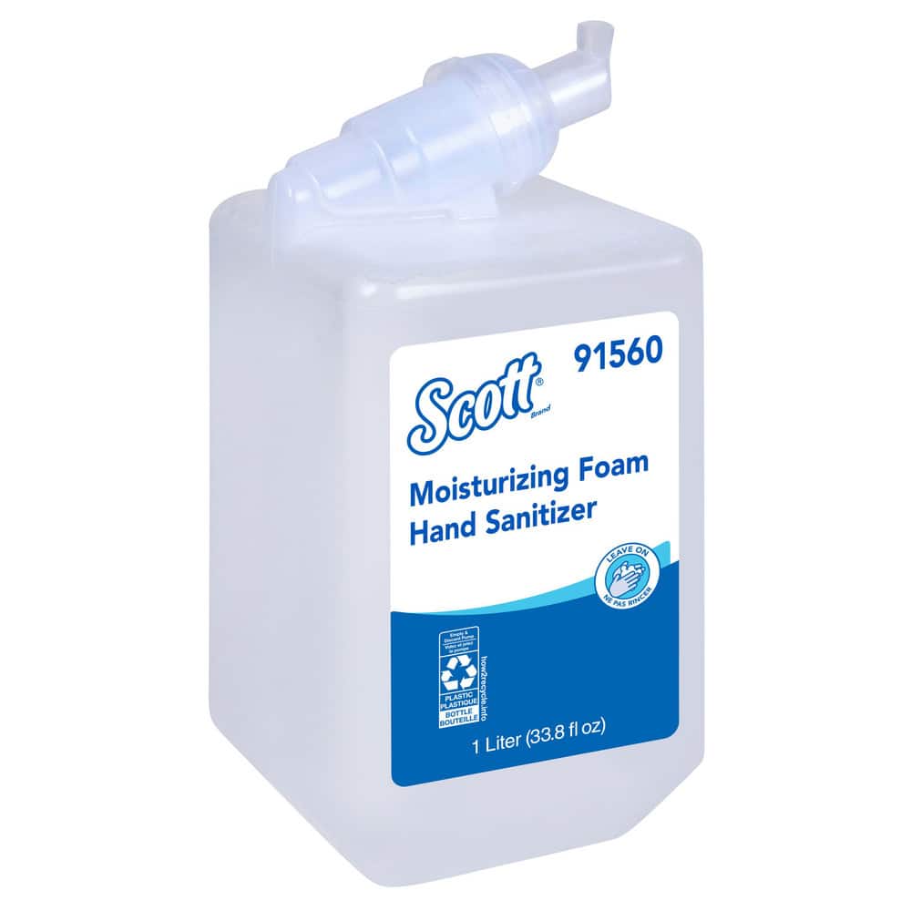 Hand Sanitizer: Foam, 1,000 ml Dispenser Refill, Contains Alcohol