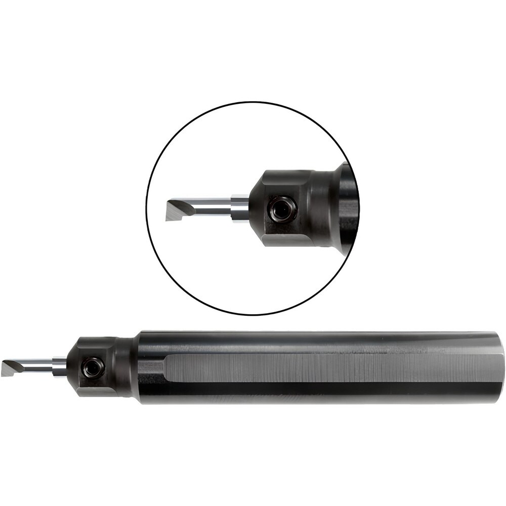 Boring Bars; Boring Bar Type: Boring ; Cutting Direction: Right Hand ; Minimum Bore Diameter (Decimal Inch): 0.1600 ; Material: Carbide ; Material Grade: Micrograin ; Maximum Bore Depth (Decimal Inch): 0.5000