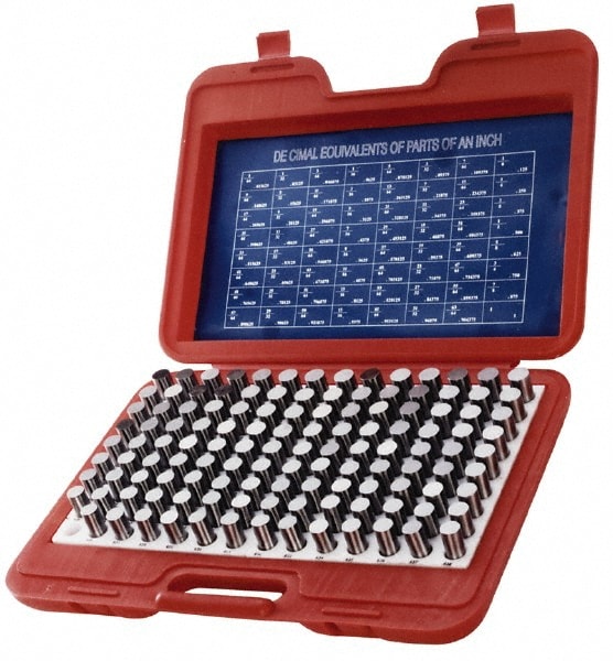 Class ZZ Plug Gage Set: 0.061 to 0.75" Range, 690 Pc