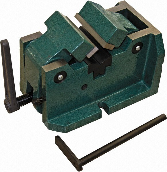 Self-Centering Vise: 4" Jaw Width, 2-3/8" Max Jaw Opening