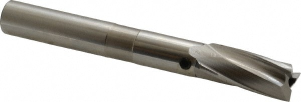 Cleveland C46433 9/16" Diam, 1/2" Shank, Diam, 3 Flutes, Straight Shank, Interchangeable Pilot Counterbore Image