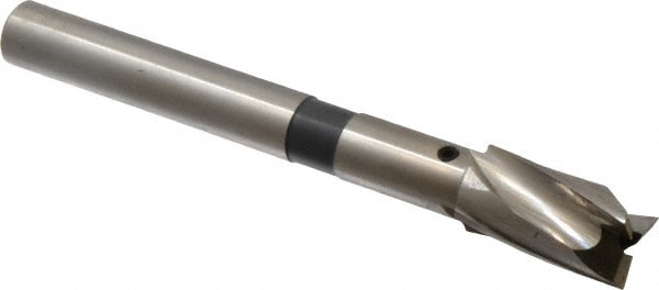 Cleveland C46436 21/32" Diam, 1/2" Shank, Diam, 3 Flutes, Straight Shank, Interchangeable Pilot Counterbore Image