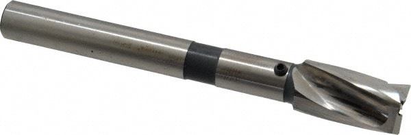 Cleveland C46437 11/16" Diam, 1/2" Shank, Diam, 3 Flutes, Straight Shank, Interchangeable Pilot Counterbore Image