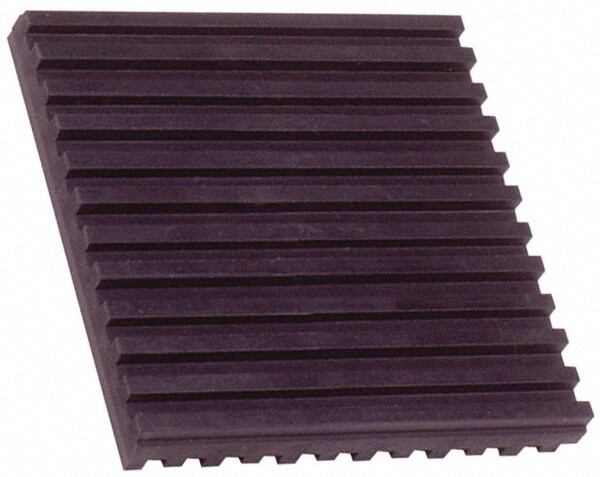 Pads & Mats; Maximum Load Capacity: 50.0 ; Material: Rubber ; Overall Length: 2 ; Overall Width: 2