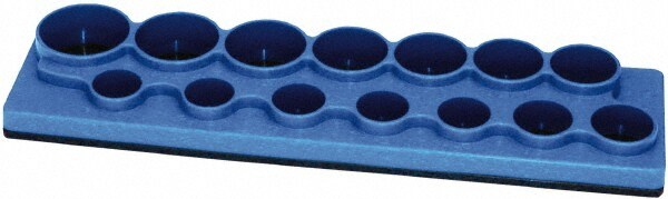 12 Piece Capacity Magnetic Shallow Socket Holder