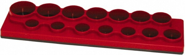 12 Piece Capacity Magnetic Shallow Socket Holder